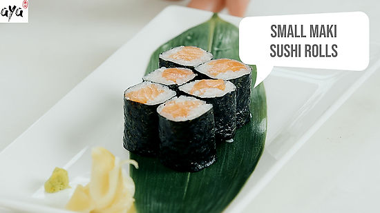 Small Maki Sushi Rolls